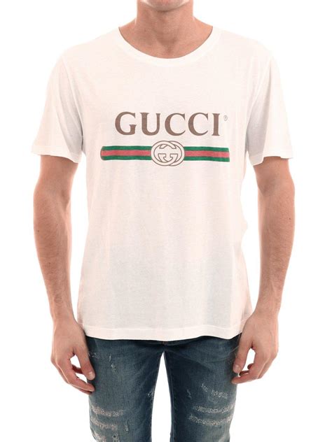 t shirt homme gucci|gucci plain white t shirt.